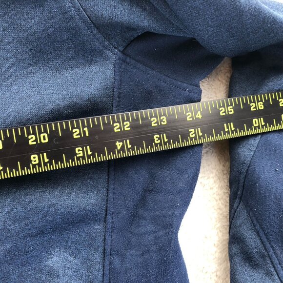 Columbia Interchange Men's Fleece Jacket Large Athletic Full Zip Stand Collar Bl - Picture 5 of 16